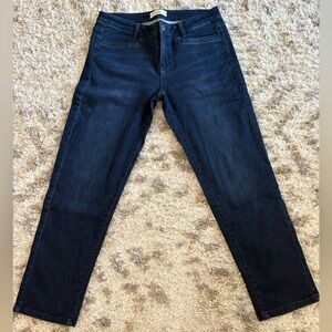 J. Jill Women's Straight Leg Jeans - Dark Blue